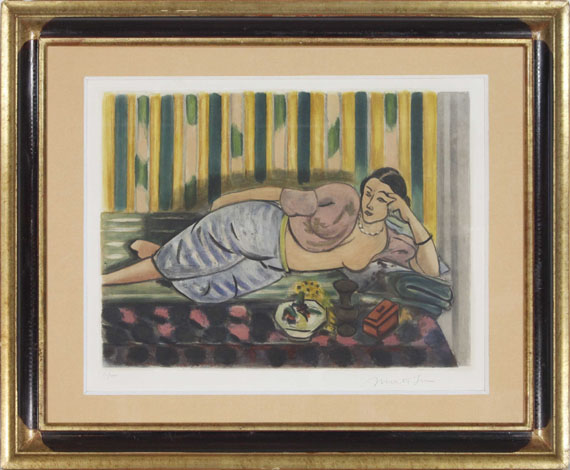 Henri Matisse - Odalisque au coffret rouge - Image du cadre