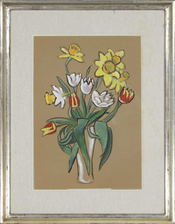 Gabriele Münter - Blumenstrauß - Image du cadre