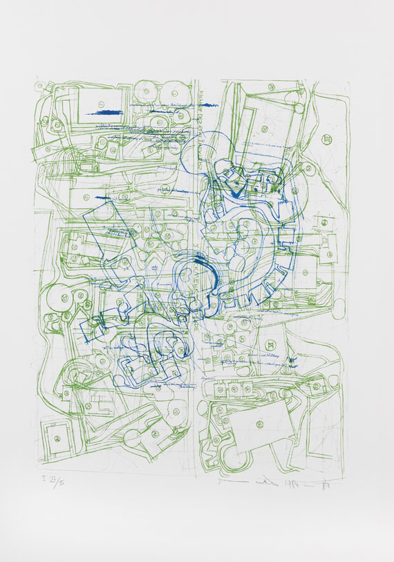 Hermann Nitsch - Architektur des Orgien und Mysterien Theaters (Mappe I) - Autre image