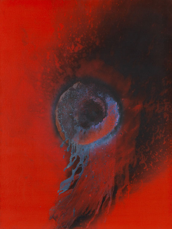 Otto Piene - Blue Vortex