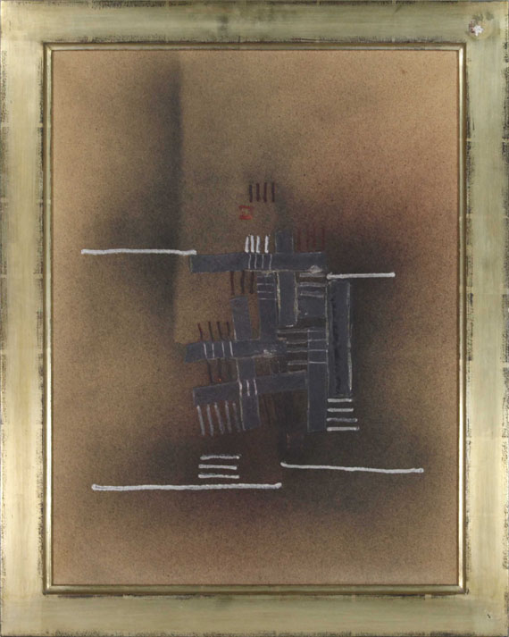 Fritz Winter - Ohne Titel - Image du cadre