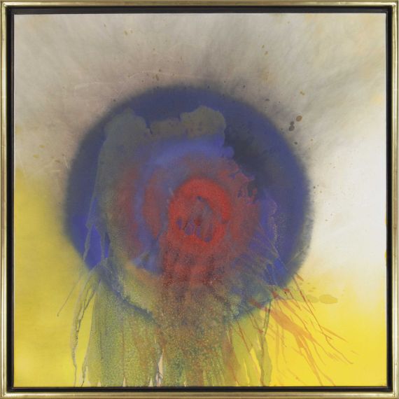 Otto Piene - Pome Granate - Image du cadre