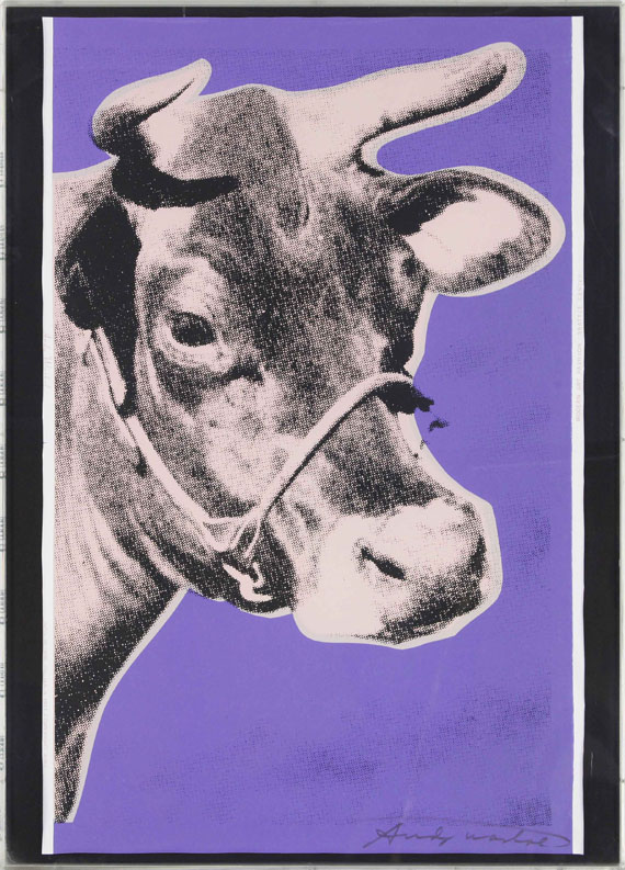 Andy Warhol - Cow - Image du cadre