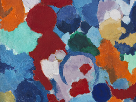 Ernst Wilhelm Nay - Blau bewegt - Autre image