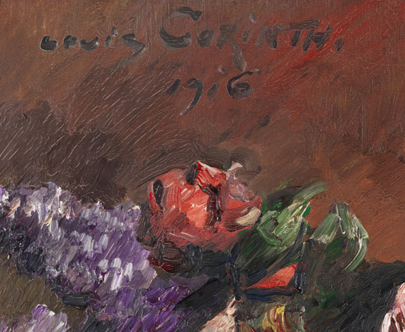 Lovis Corinth - Rosen, Tulpen und Flieder