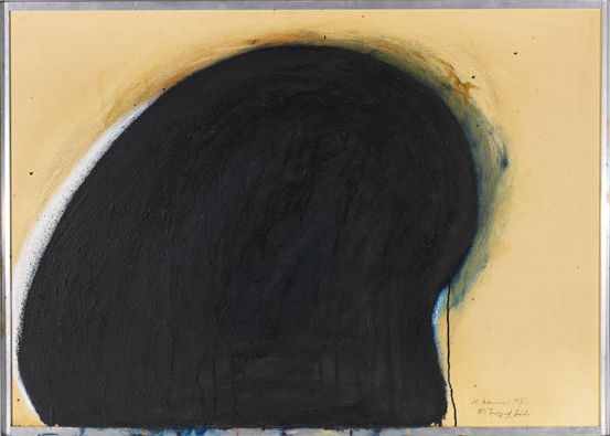 Arnulf Rainer - Eikopfbüste - Image du cadre