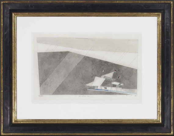 Lyonel Feininger - Under Shortened Sail - Image du cadre