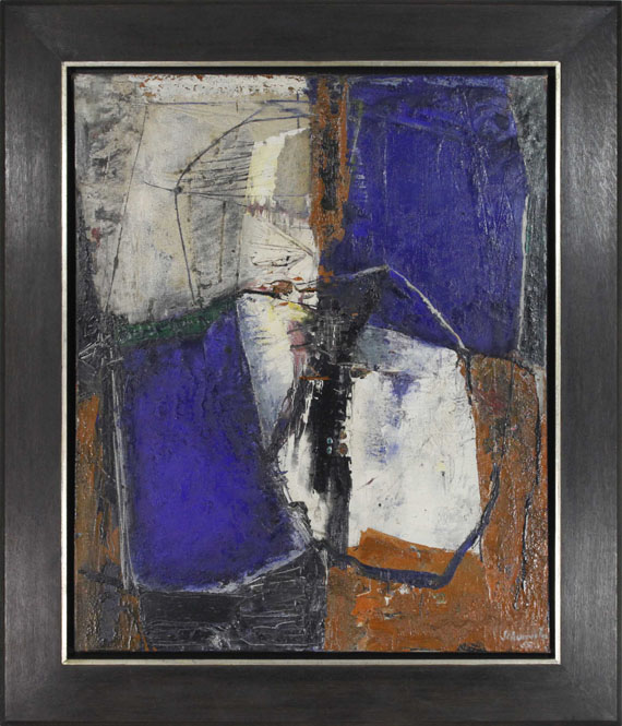Emil Schumacher - Räumliche Trennung - Image du cadre