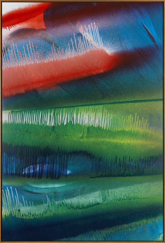 Katharina Grosse - Untitled - Image du cadre