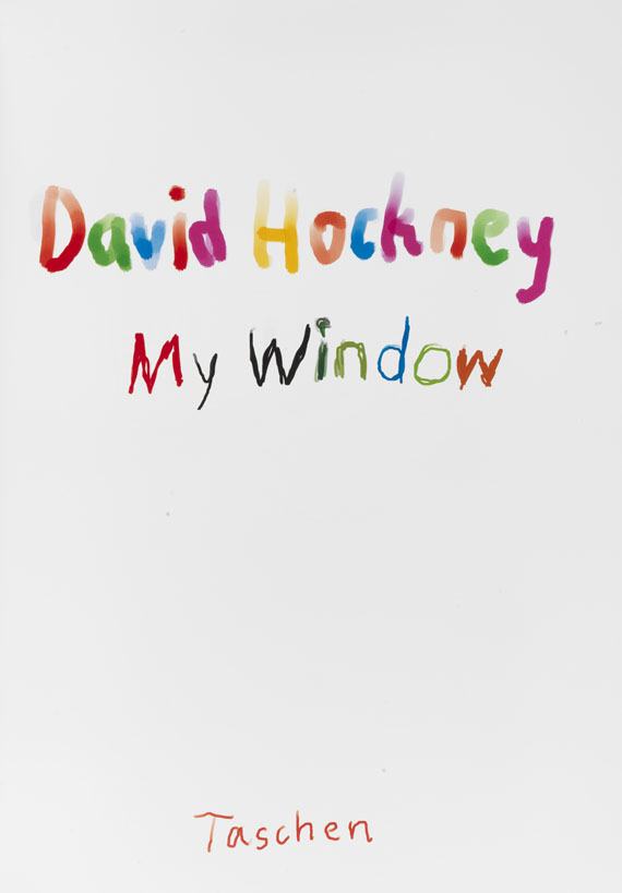 David Hockney - My Window. Art Edition No 493. Signierte Ausgabe - Autre image