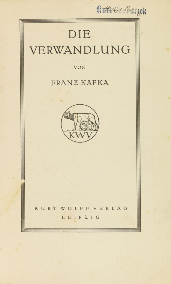 Franz Kafka - Die Verwandlung