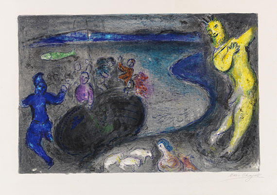 Chagall - Le Songe du Capitaine Bryaxis