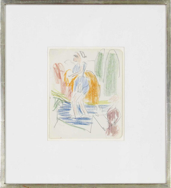 Ernst Ludwig Kirchner - Zirkusszene - Image du cadre