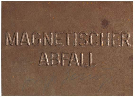 Joseph Beuys - Magnetischer Abfall (4 Teile) - Autre image