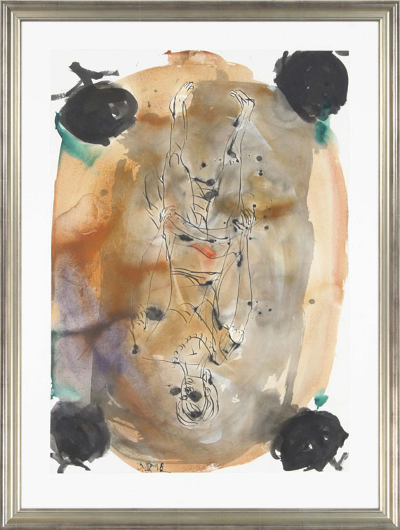 Georg Baselitz - Ohne Titel - Image du cadre