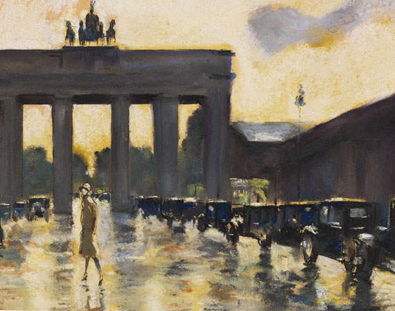Lesser Ury - Brandenburger Tor vom Pariser Platz aus gesehen - Autre image