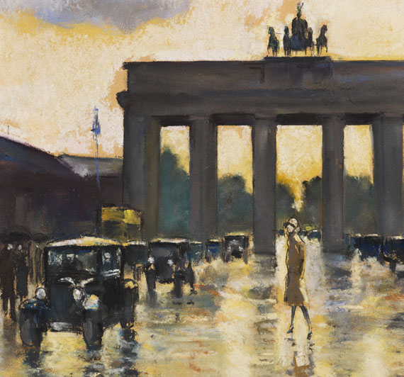 Lesser Ury - Brandenburger Tor vom Pariser Platz aus gesehen - Autre image
