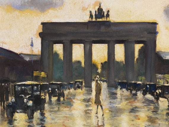 Lesser Ury - Brandenburger Tor vom Pariser Platz aus gesehen - Autre image