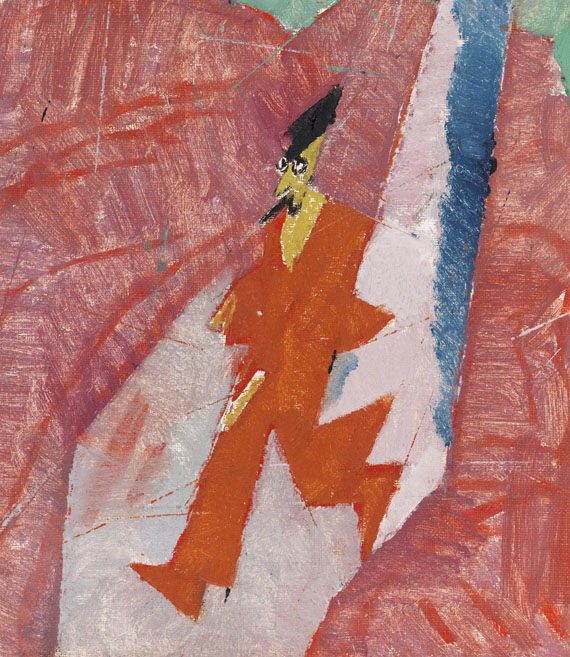 Lyonel Feininger - Der junge Mann aus dem Dorfe / Mill with Red Man - Autre image