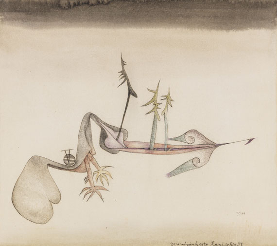 Paul Klee - Grundverhexte Landschaft - Autre image