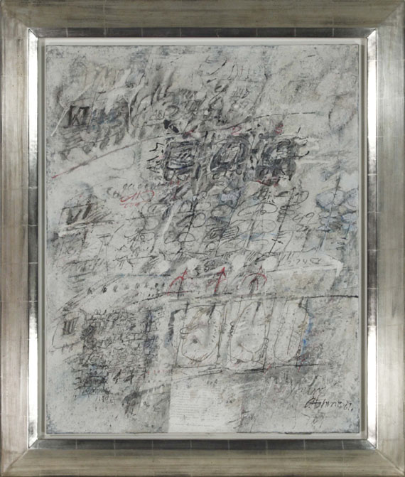 Gerhard Hoehme - James Joyce Epiphanie (Hommage) - Image du cadre