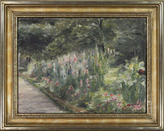 Max Liebermann - Der Nutzgarten in Wannsee nach Südosten - Image du cadre