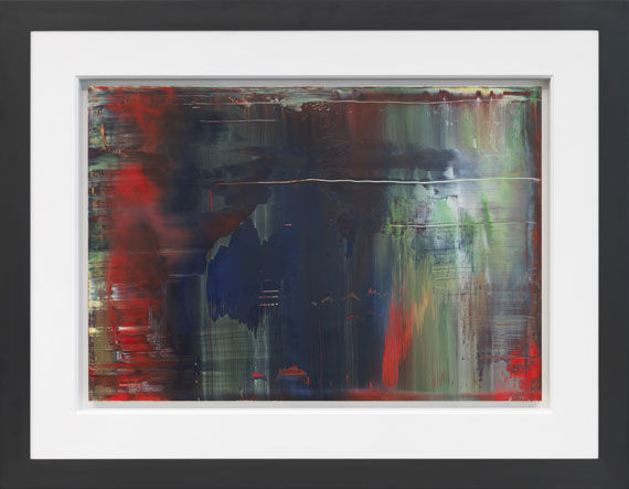 Gerhard Richter - Abstraktes Bild - Image du cadre