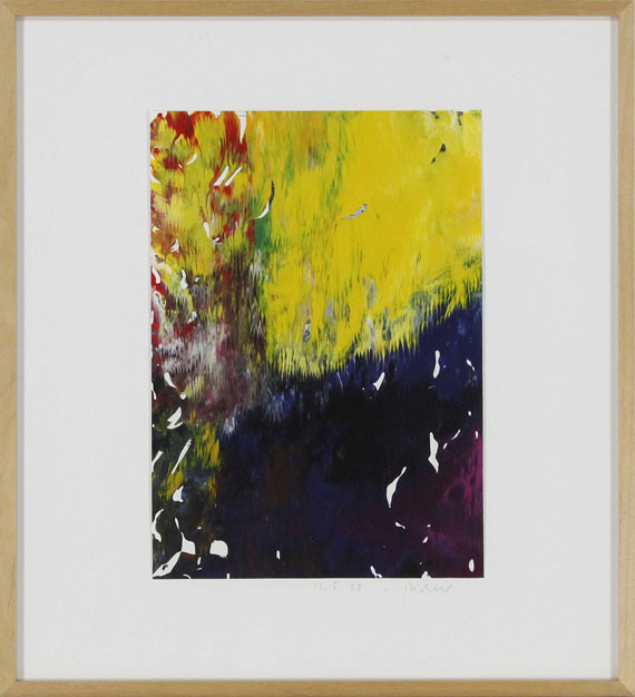 Gerhard Richter - Ohne Titel (11.05.2008) - Image du cadre