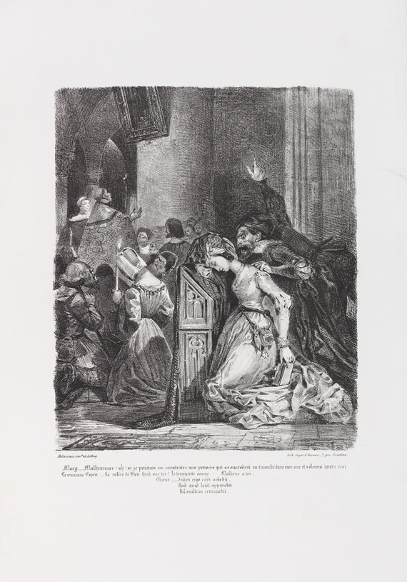 Eugène Delacroix - Faust-Illustrationen - Autre image
