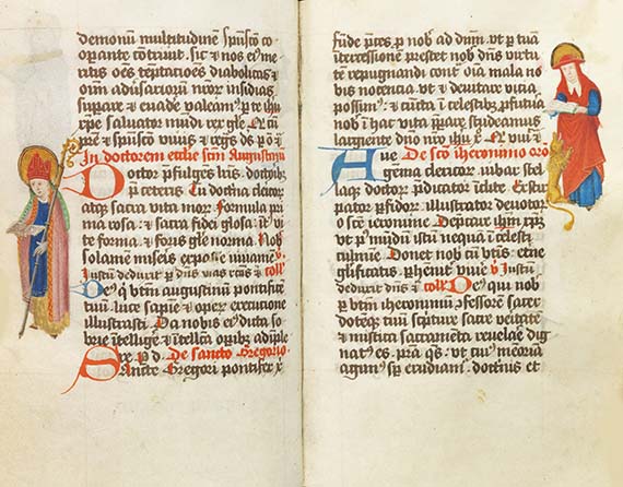  Manuskripte - Stundenbuch auf Pergament. Flandern - Autre image