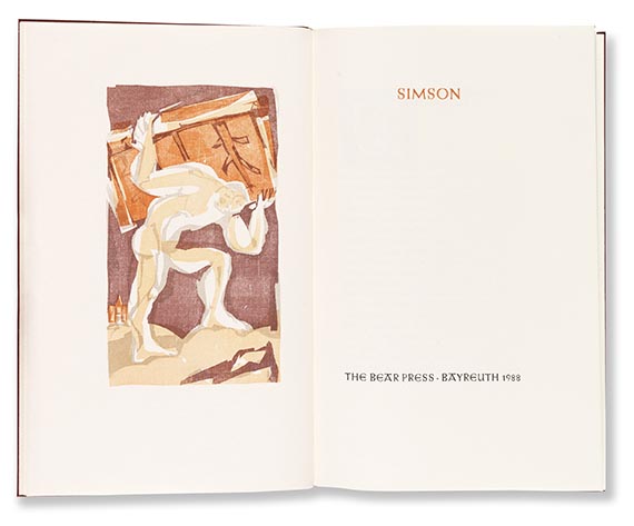  Bear Press - 3 Vorzugsausgaben: Bassompierre. Simson. Goethe - Autre image