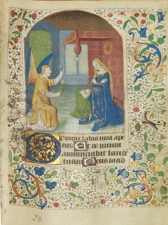 Manuskripte - Stundenbuch nach Gebrauch von Langres. Um 1490