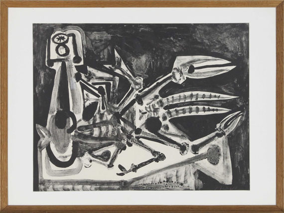 Pablo Picasso - Le Homard (Der Hummer) - Image du cadre