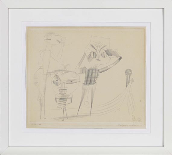 Paul Klee - Vulgaere Komoedie - Image du cadre