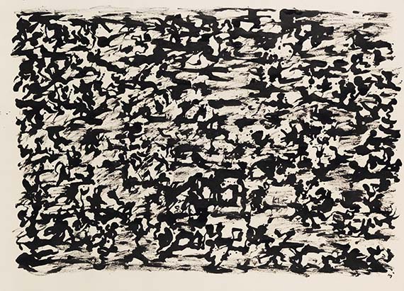 Henri Michaux - Peinture à l'encre de Chine