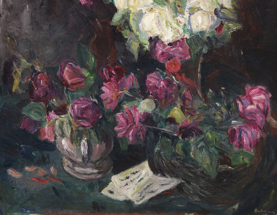 Max Beckmann - Stillleben mit roten Rosen - Autre image