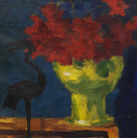 Emil Nolde - Vogel und Georginen - Autre image