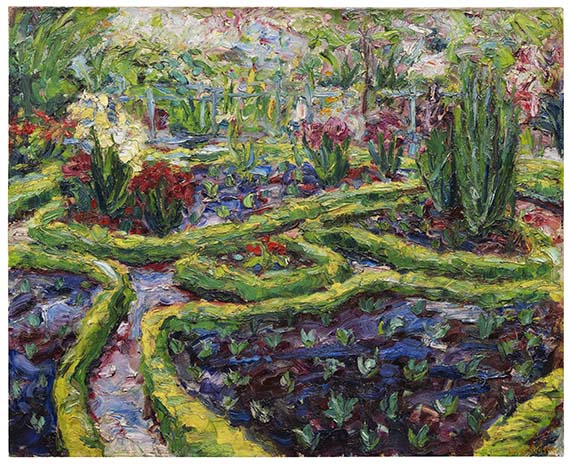Emil Nolde - Buchsbaumgarten