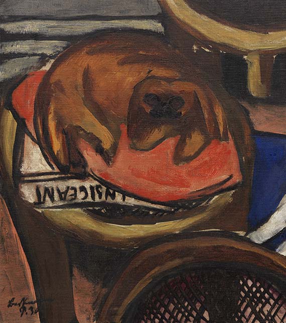 Max Beckmann - Majong und Chilly (Hunde) - Autre image