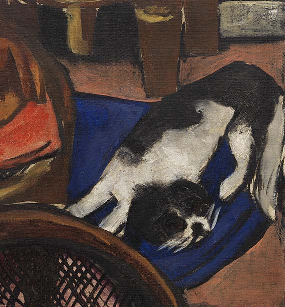 Max Beckmann - Majong und Chilly (Hunde) - Autre image