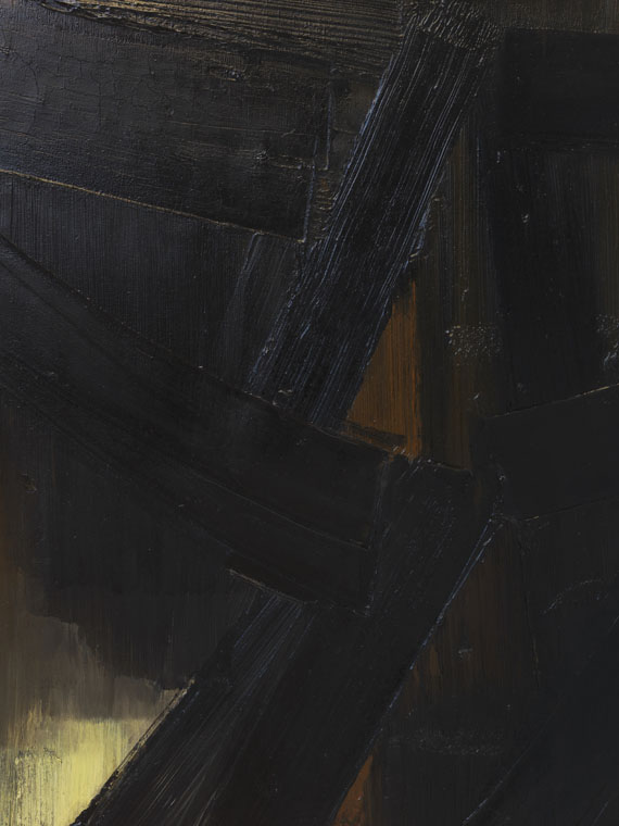 Pierre Soulages - Peinture 92 x 65 cm, 3 août 1954 - Autre image