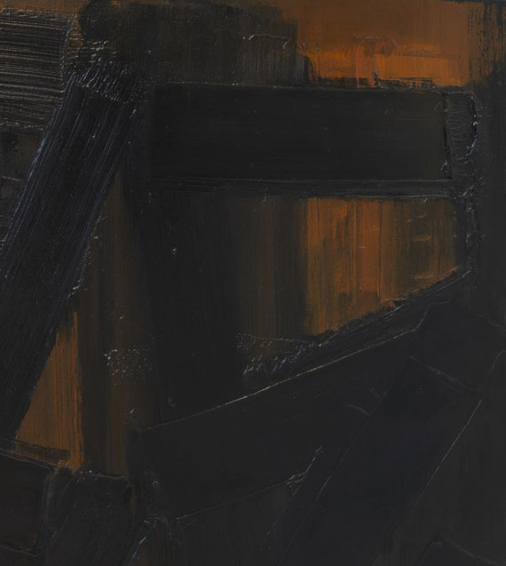 Pierre Soulages - Peinture 92 x 65 cm, 3 août 1954 - Autre image