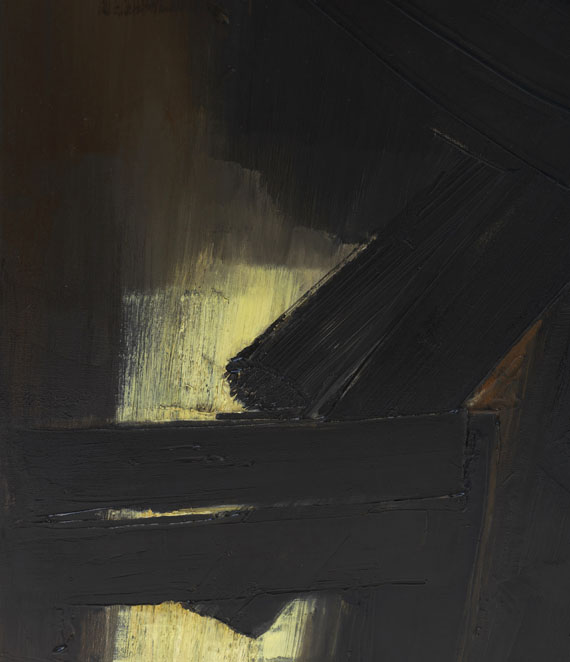 Pierre Soulages - Peinture 92 x 65 cm, 3 août 1954 - Autre image