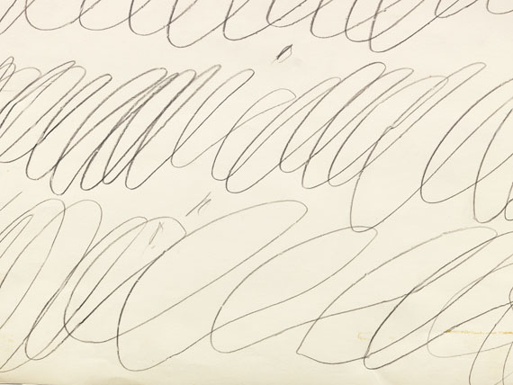 Cy Twombly - Untitled (Drawing for Manifesto of Plinio)