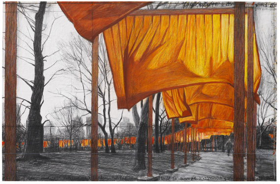  Christo - The Gates, Project for Central Park, NY (2-teilig) - Autre image