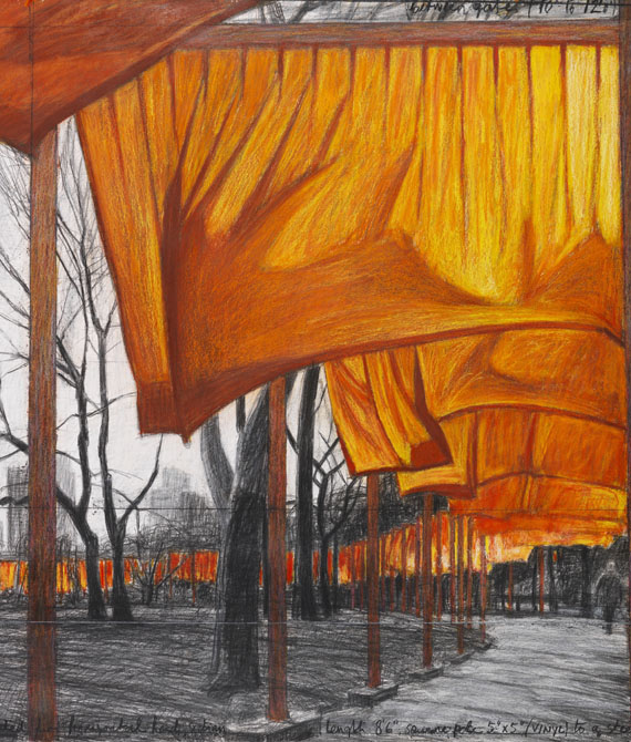  Christo - The Gates, Project for Central Park, NY (2-teilig) - Autre image