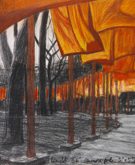  Christo - The Gates, Project for Central Park, NY (2-teilig) - Autre image