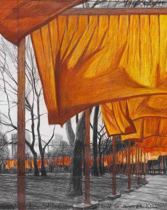  Christo - The Gates, Project for Central Park, NY (2-teilig) - Autre image