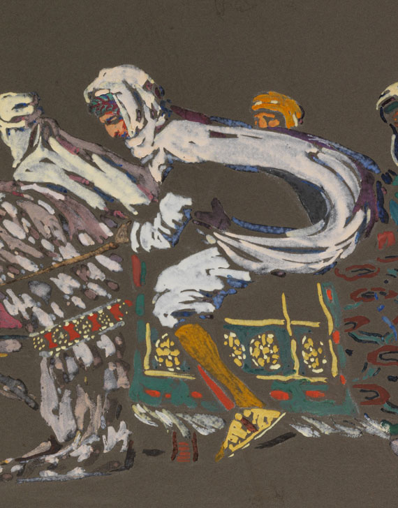 Wassily Kandinsky - Reiter (Arabische Reiter) - Autre image