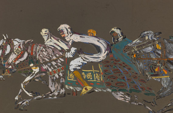 Wassily Kandinsky - Reiter (Arabische Reiter) - Autre image